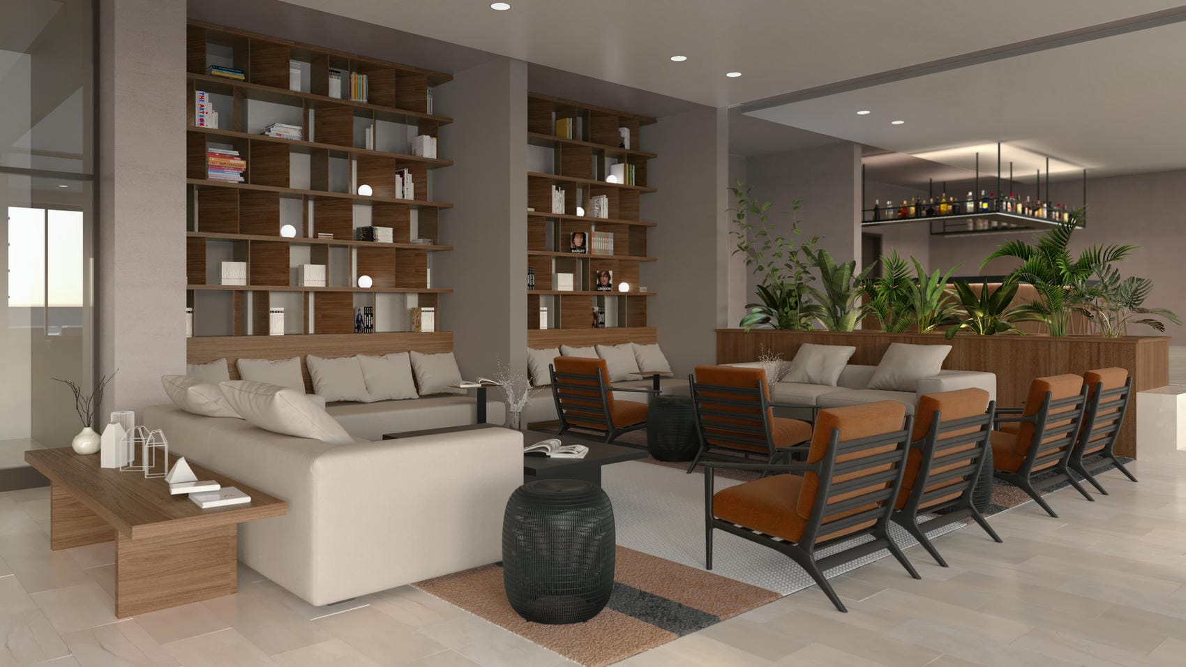Hotel Issa, projekt interijera, 3D vizualizacija