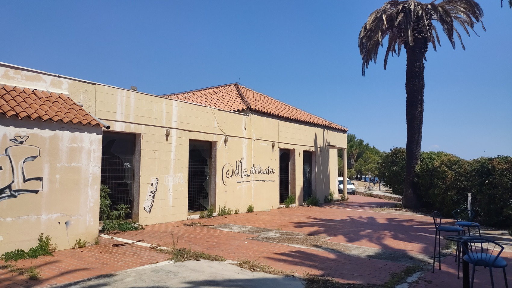 plažni objekt zatečeno stanje