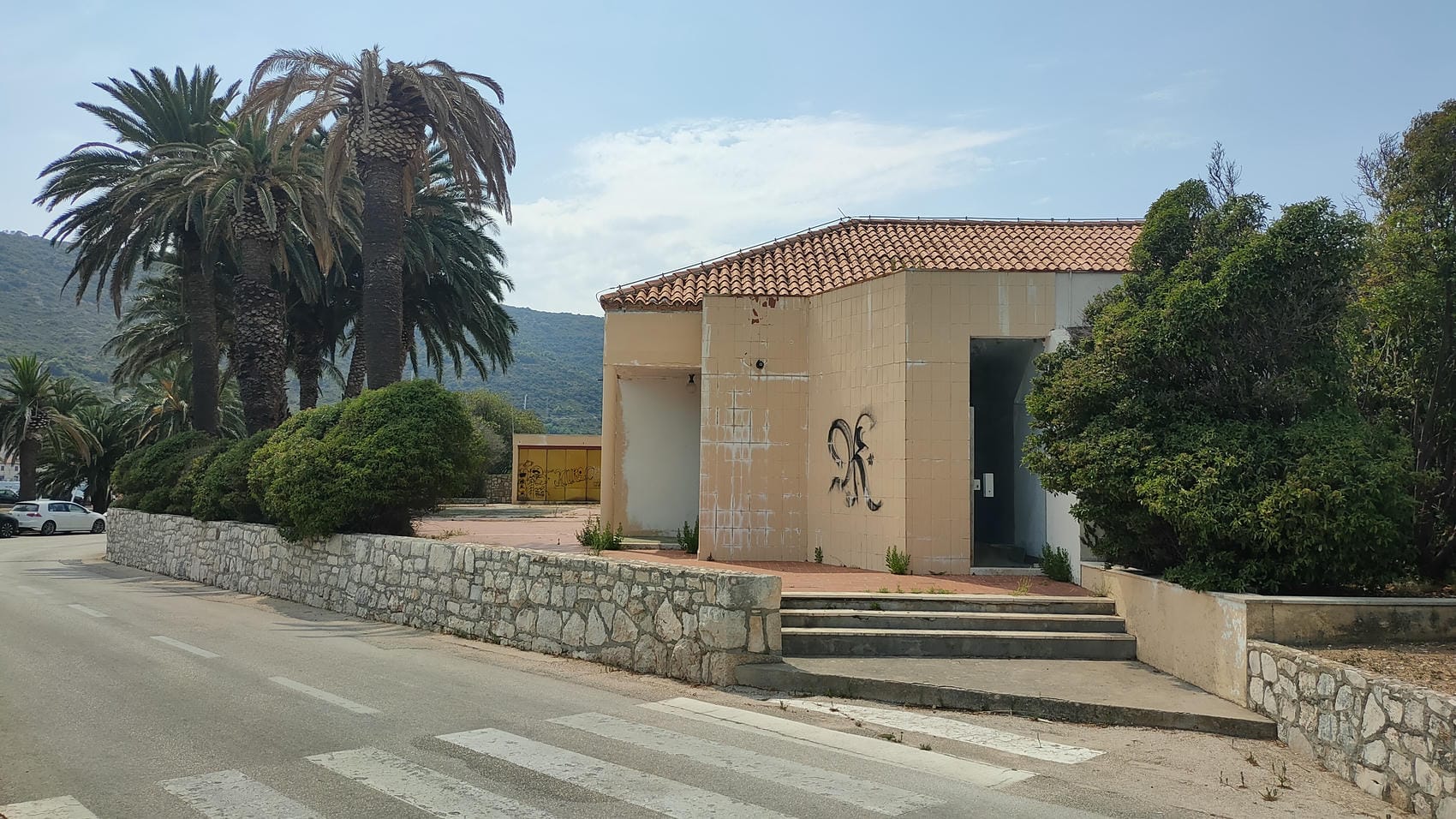 plažni objekt zatečeno stanje