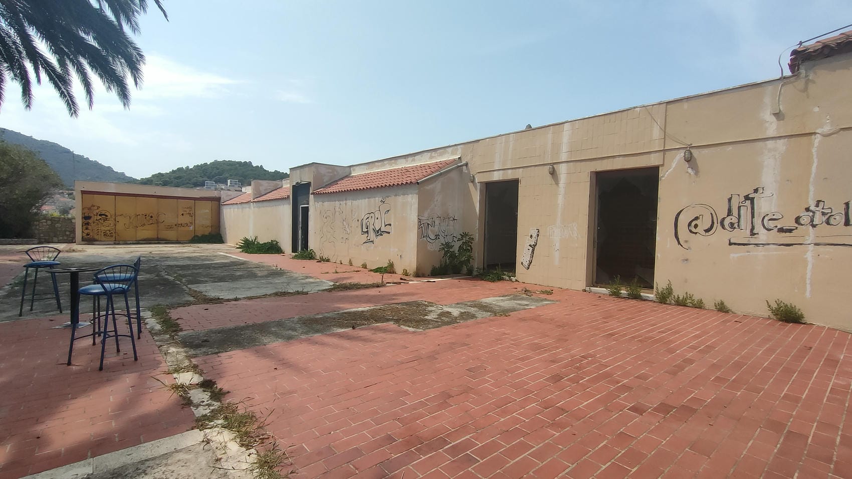 plažni objekt zatečeno stanje