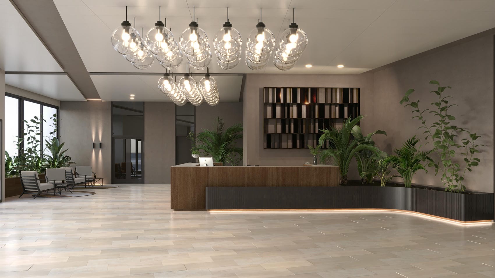 Hotel Issa, projekt interijera, 3D vizualizacija