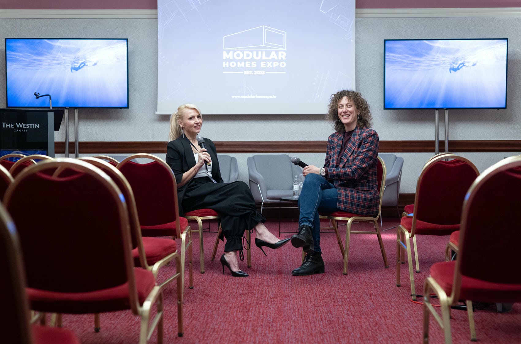 Nena Mrkonjić i Andrijana Jurin, Modular Homes Expo sajam