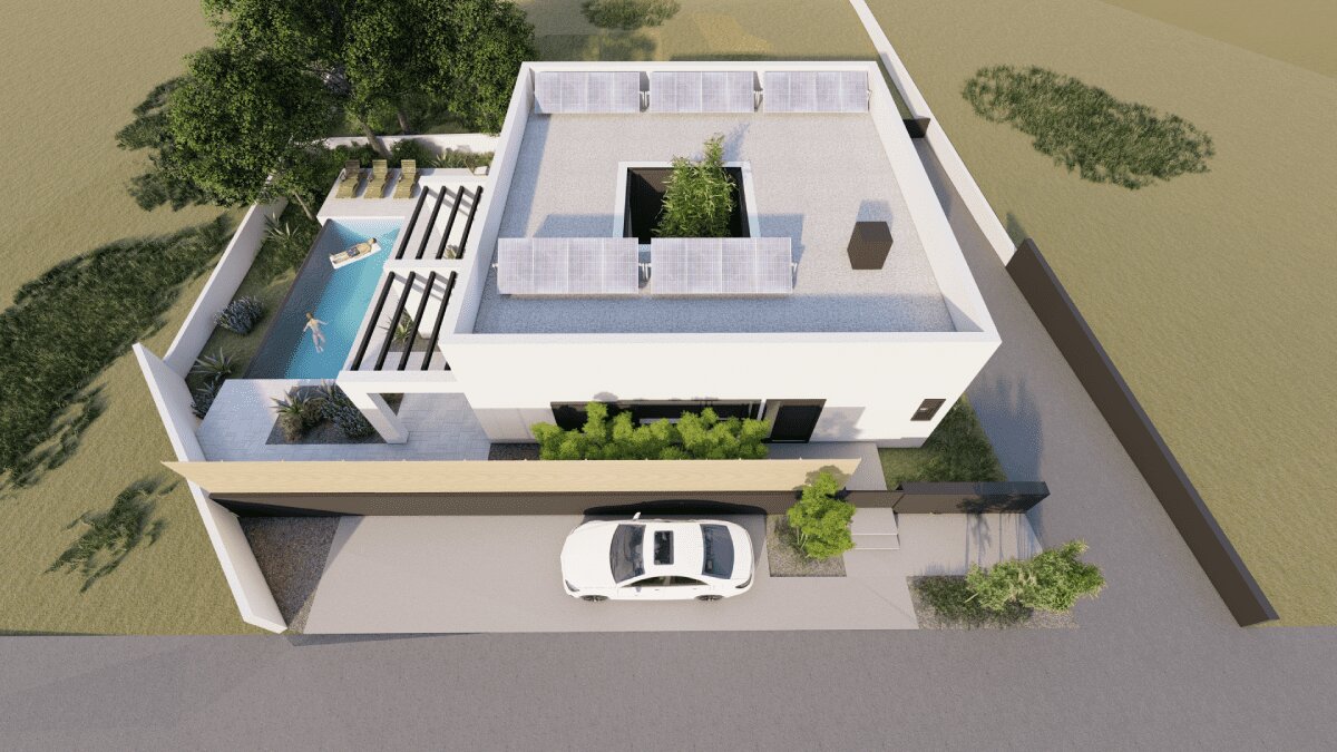Vila s bazenom, Ražanac