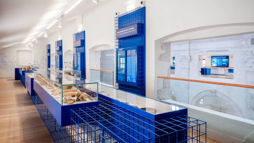 stalni postav Edukativno-prezentacijskog centra za podvodnu arheologiju sv. Nikola