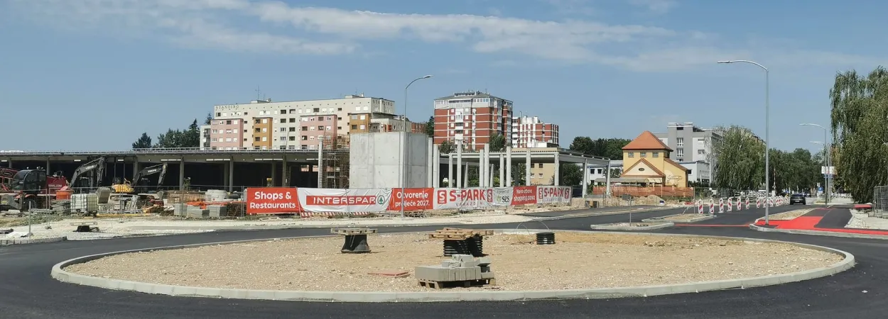 Novi prostor trgovačkog centra u Varaždinu