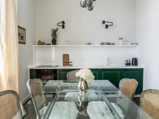 Dnevni boravak adaptiranog stana u Opatiji