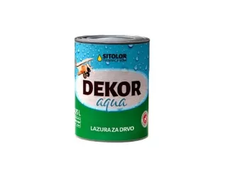 Dekor aqua lazura za drvo 