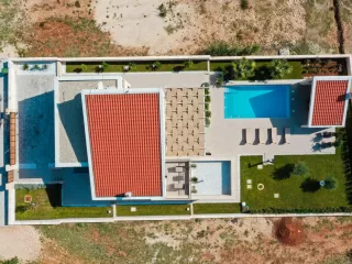 Villa Petra pogled iz zraka