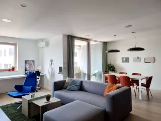 Dnevni prostor i rasvjeta u domu dvoje arhitekata