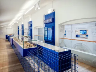 Sveti Nikola – edukativno prezentacijski centar za podvodnu arheologiju  - produkt dizajn izložbenog postava