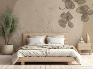 zidni mural  Spring Moon