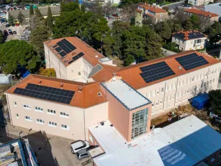 energetska obnova, zgrada Ginekologije, Opća bolnica Zadar