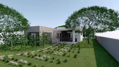 Agroekokrajobrazni projekt obiteljske okućnice i kuće na otoku Silbi