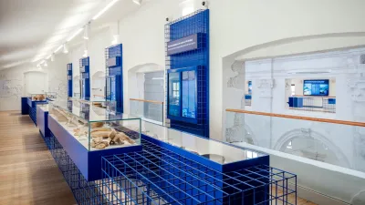 Sveti Nikola – edukativno prezentacijski centar za podvodnu arheologiju  - produkt dizajn izložbenog postava
