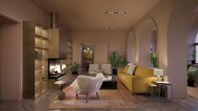 Projekt interijera hotela Zeleni vir, 3D vizualizacija