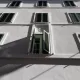 Osvijetljena pročelje zgrade
