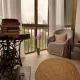 Loggia s vinil podnim pločama