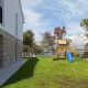 Pogled prema Ninu iz prizemlja kuće radi snižene razine terena