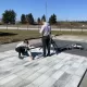 Mjerenje albeda (solarne refleksije) opločnika svijetle boje u odnosu na tamnu
