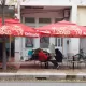 Žbuka otpala sa zgrade na Relji, 1. 12. 2023.