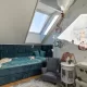 Dječja soba u potkrovlju s krovnim prozorom VELUX