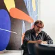 Zoran Jedrejčić u svom studiju za dizajn u Beogradu