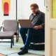 Zoran Jedrejčić u svom studiju za dizajn u Beogradu