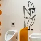 HaHaHouse, toalet, Geberit sanitarna oprema